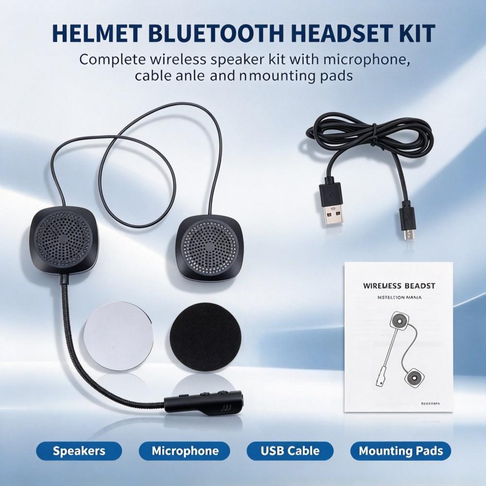Speakers - Motorhelm met Bluetooth-headset voor handsfree bellen,