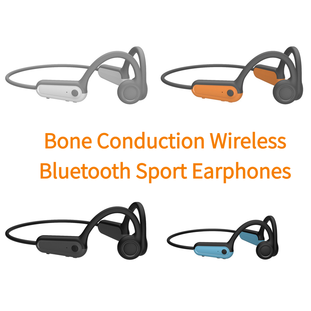 Bone Conduction Running Headphones - Beengeleiding Draadloze Bluetooth-oortelefoons Oorhaak Hardlopen Sport