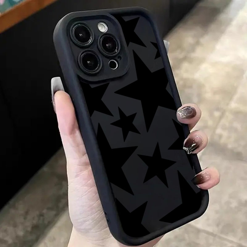 Tablets - Zwarte Ster Ontwerp Telefoon Case Voor