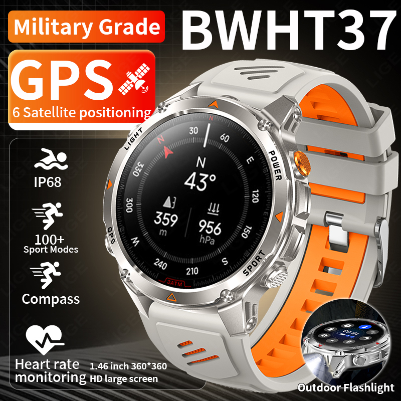 Smartwatches - LUIK Robuuste GPS Track Smart Horloge
