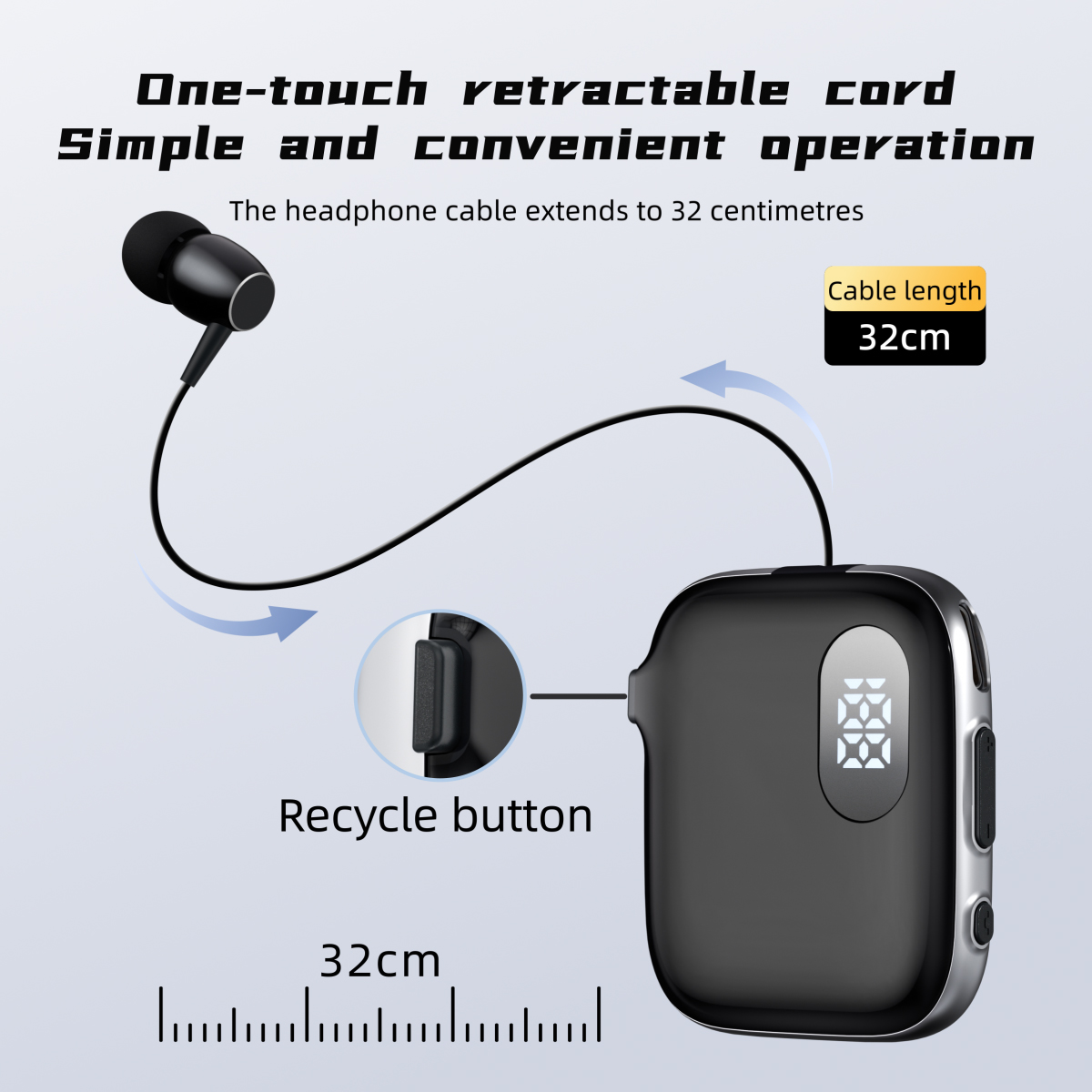 Type C Wired Earphones With Mic - Reversclip Bluetooth-headset ENC Ruisonderdrukking 90H Batterij