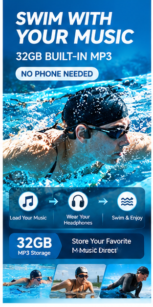IP68 waterdichte oordopjes met - Bone Conduction Running Headphones recensie en prijs