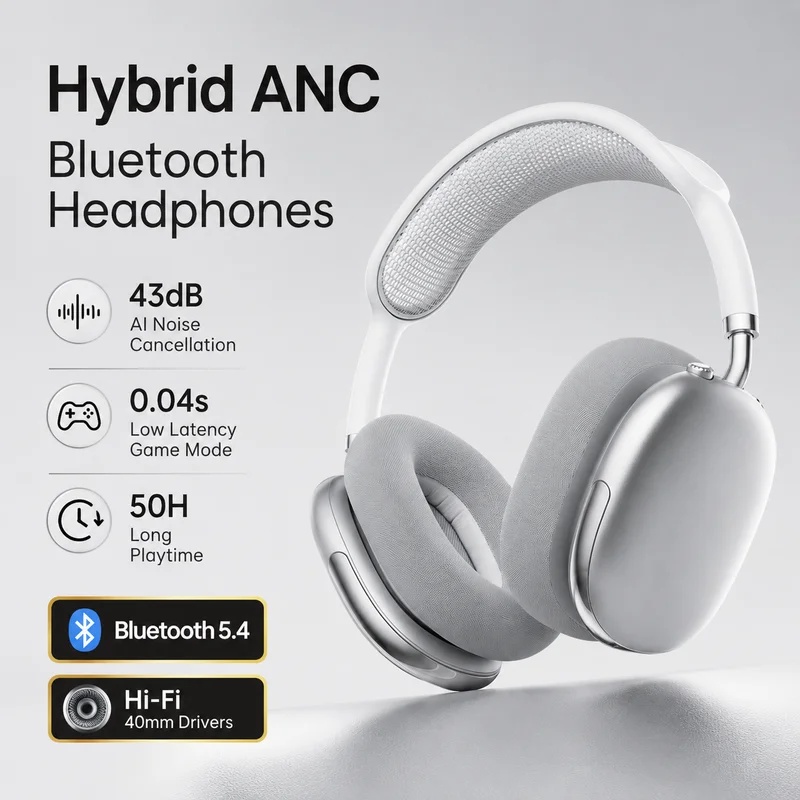 Over-ear ANC draadloze Bluetoo - Anc Wireless Over Ear Headphones recensie en prijs