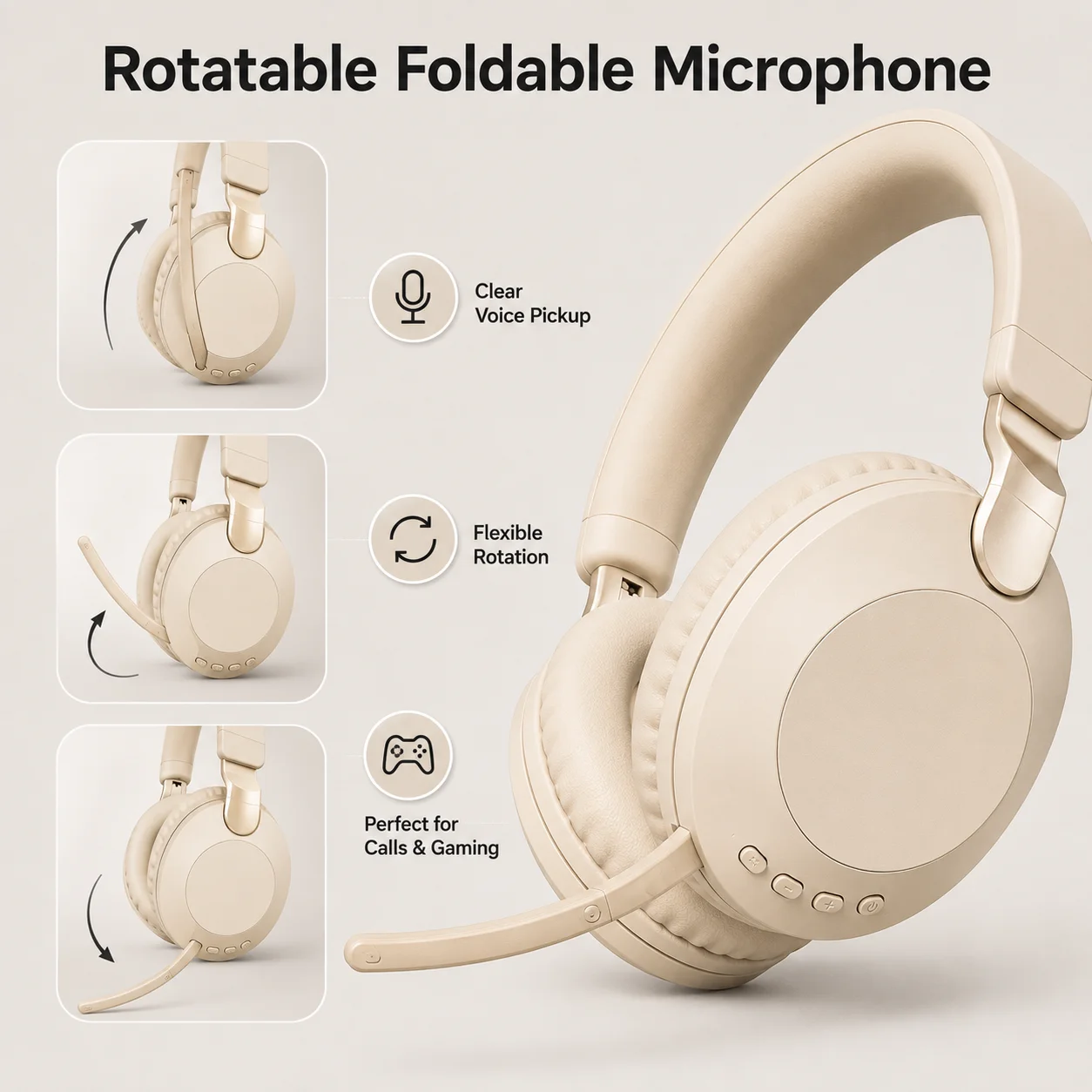 Over-ear gamingheadset met Blu - Anc Wireless Over Ear Headphones recensie en prijs