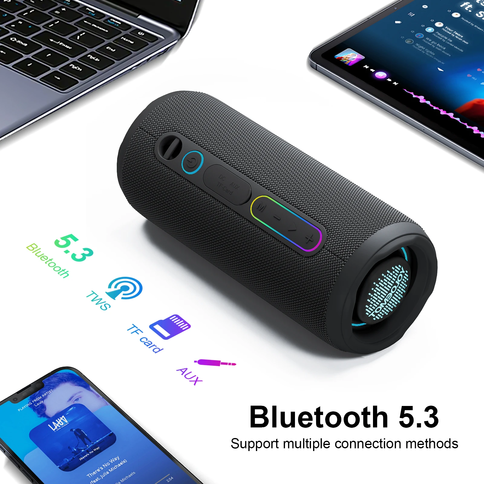 YOLOEMOT T13 Bluetooth-luidspr - Portable Bluetooth Speaker Waterproof Ipx7 recensie en prijs