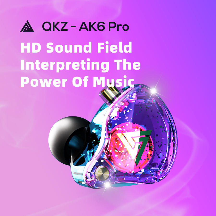 QKZ Originele AK6 Pro EDX Pro  - In Ear Monitors For Singers recensie en prijs