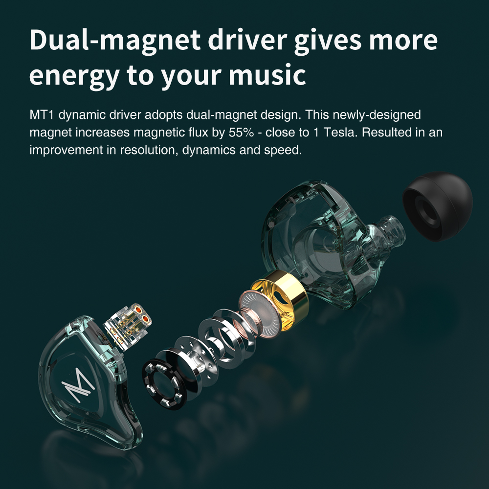 Trn MT1 In Ear Oortelefoon Dyn - Type C Wired Earphones With Mic recensie en prijs
