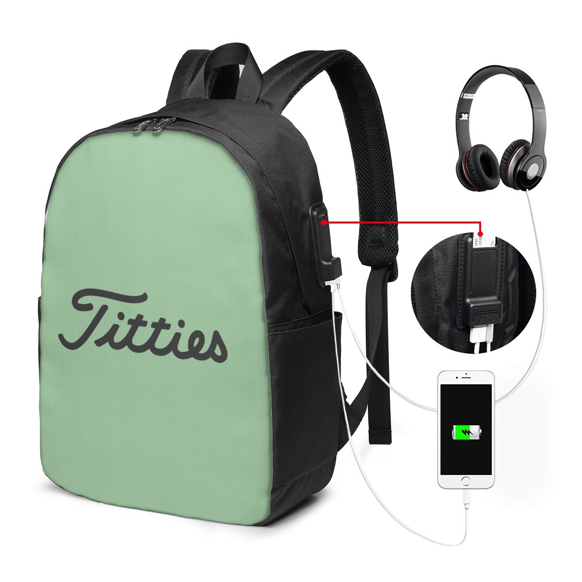 Titties Golfbalrugzak Reisnote - Laptops recensie en prijs