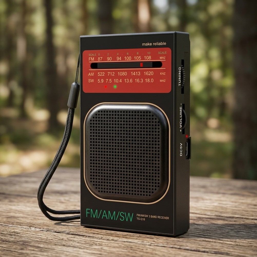 Compacte, oplaadbare FM/AM/SW- - Speakers recensie en prijs