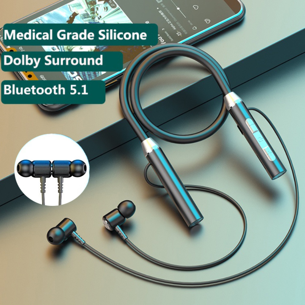 Draadloze hoofdtelefoon blueto - Magnetic Neckband Sports Earphones recensie en prijs