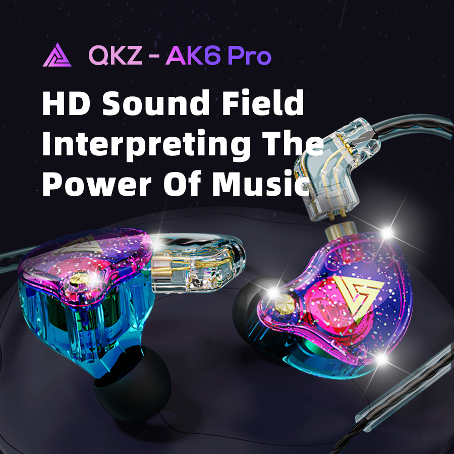 QKZ Originele AK6 Pro EDX Pro  - In Ear Monitors For Singers recensie en prijs