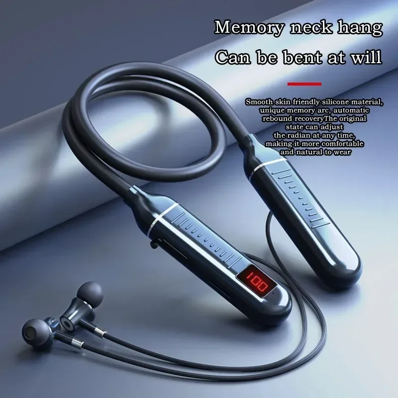 Draadloze Bluetooth-oortelefoo - Magnetic Neckband Sports Earphones recensie en prijs